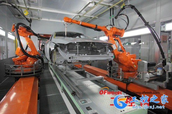 ABB机器人在沃尔沃汽车生产上的应用