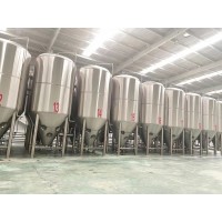广东啤酒厂大型精酿啤酒设备 年产量3000吨的啤酒设备